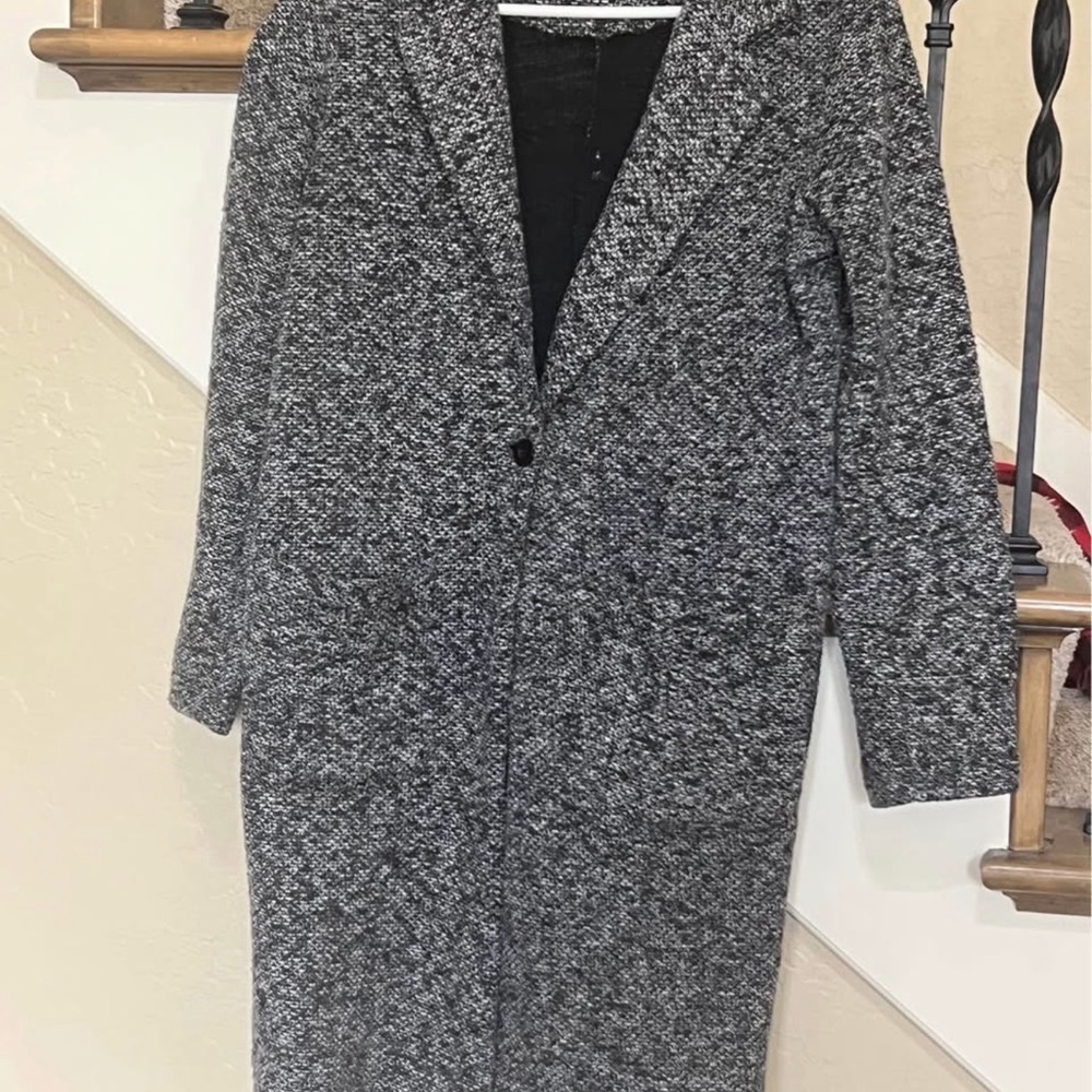 Tweed Long Coat